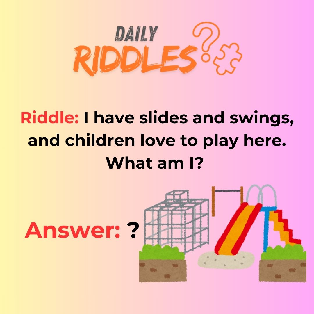 Park Riddles For Kids And Families