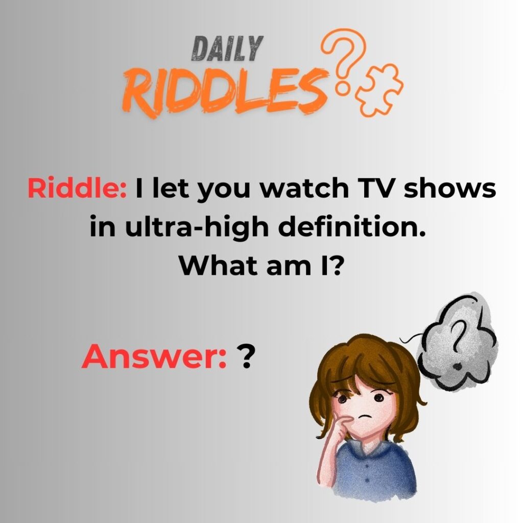 Television Riddles About Gadgets Technology And Smart Tv Features