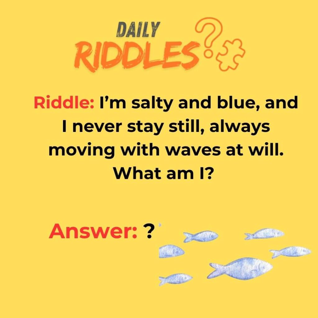 Easy Riddles About Ocean