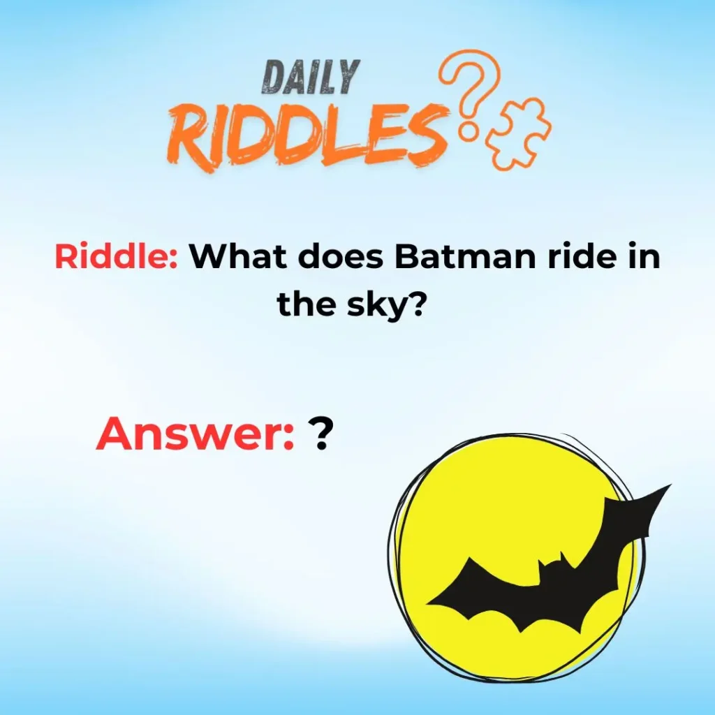 Batman Riddles For Kids With Answers