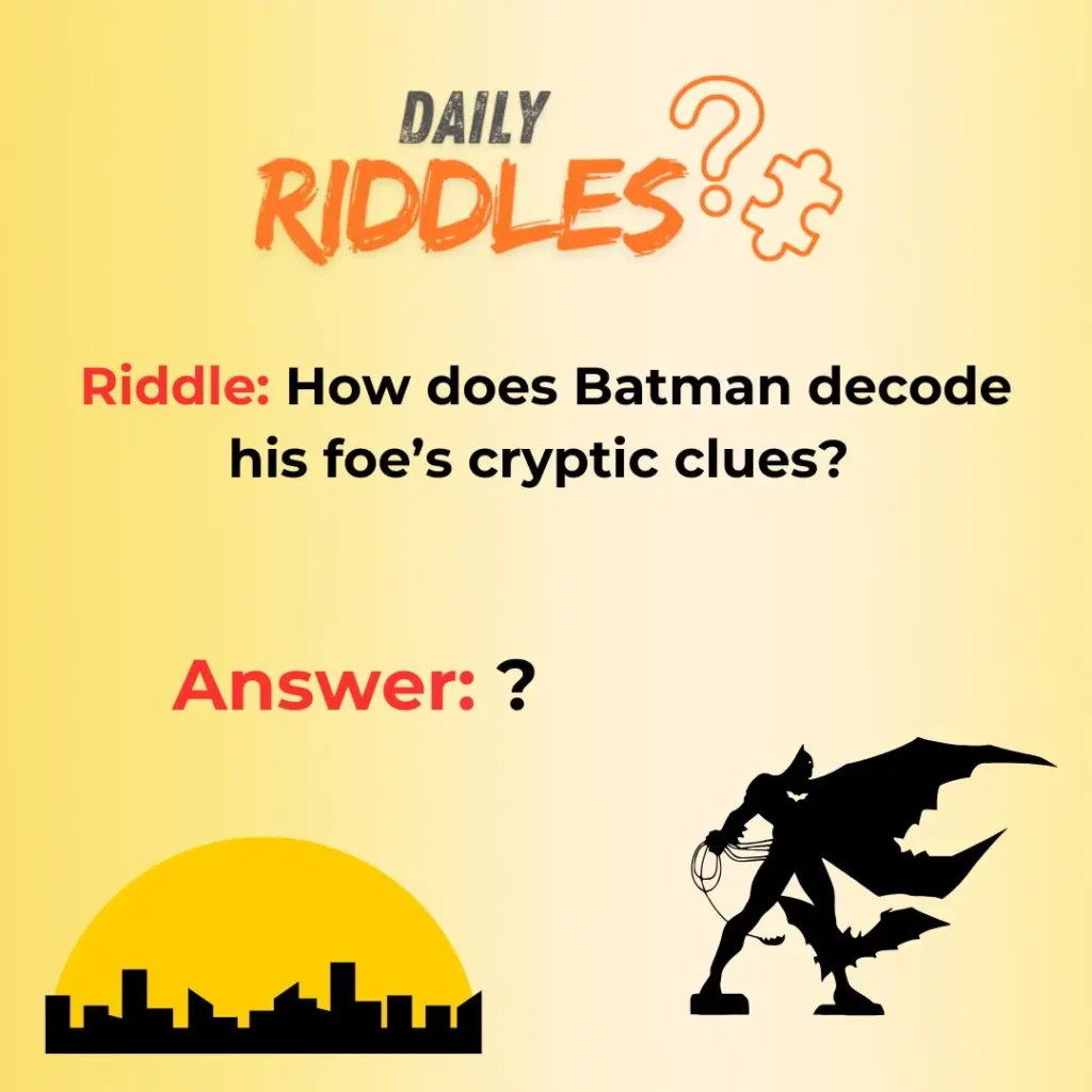 Best Riddler Batman Riddles From Movies