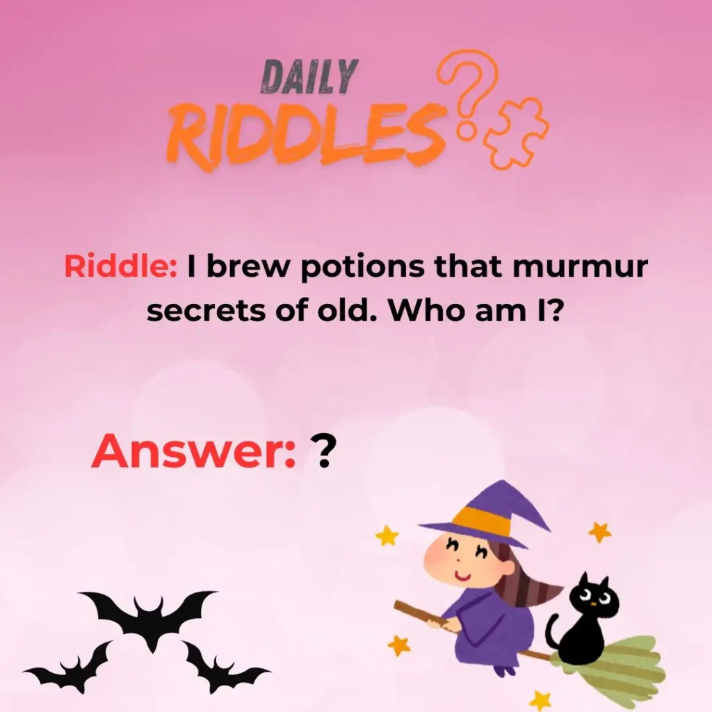 Witch Riddles For Adults