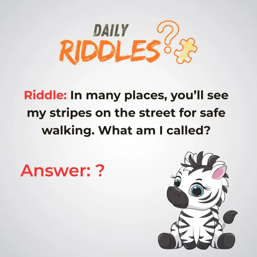 Challenging Zebra Riddles To Test Your Brain