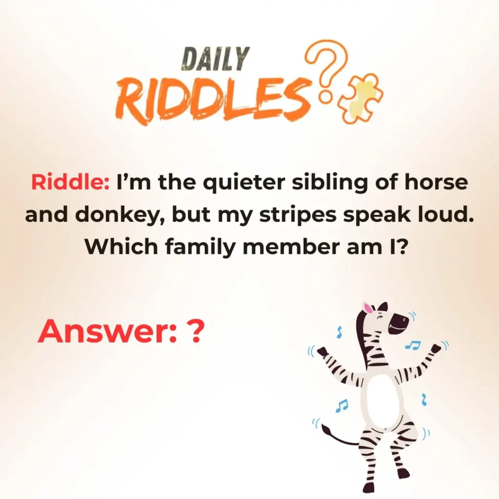 Zebra Riddles With Clever And Fun Answers