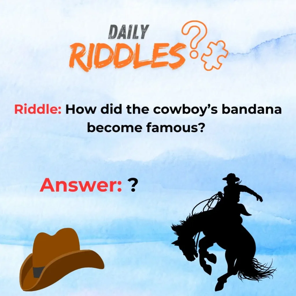 Best Cowboy Riddles With Fun Answers