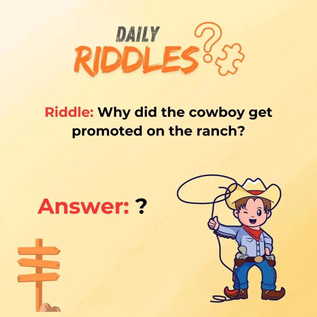 Cowboy Riddles For Adults To Challenge Your Mind