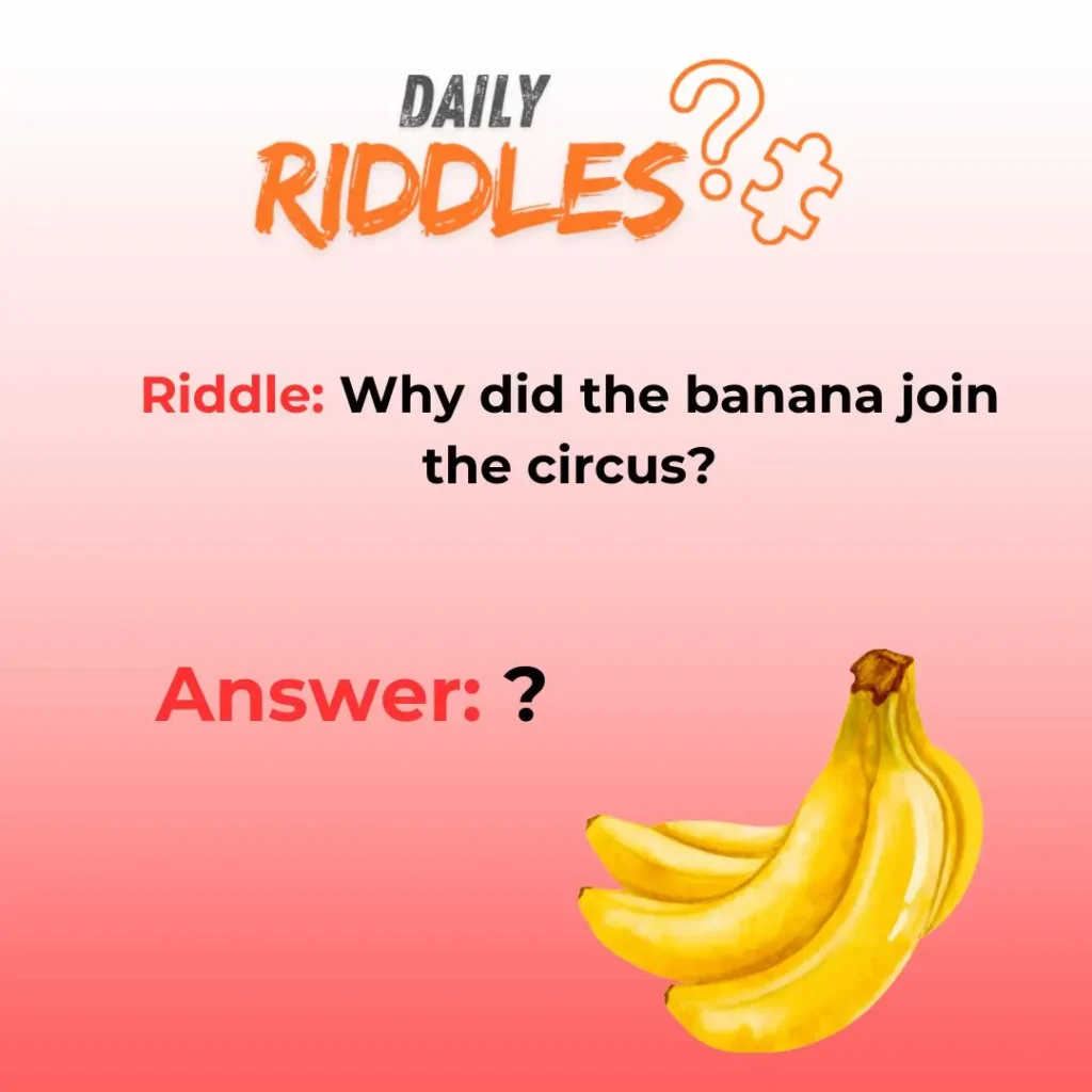 Funny Banana Riddles That’ll Make You Laugh