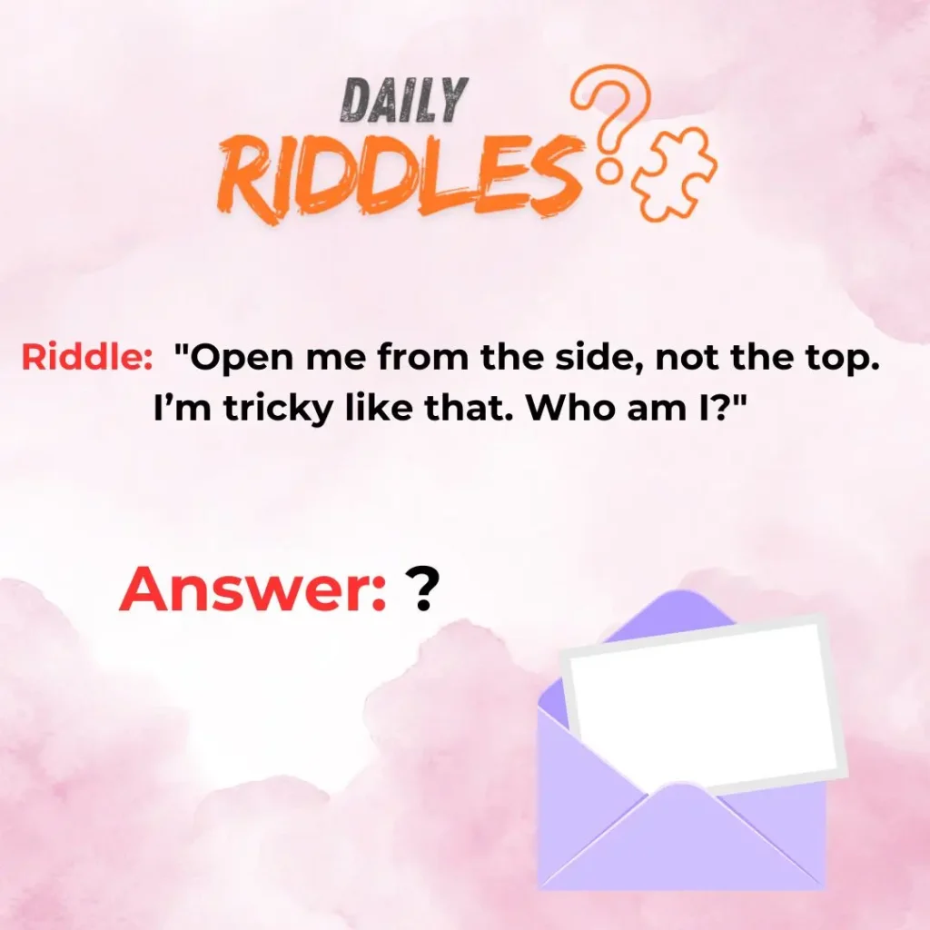 Trick Envelope Riddles With Twists