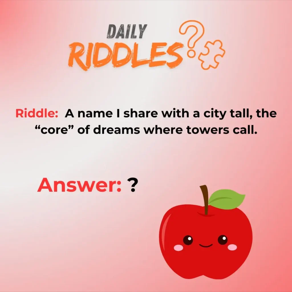 Challenging Apple Riddles For Adults