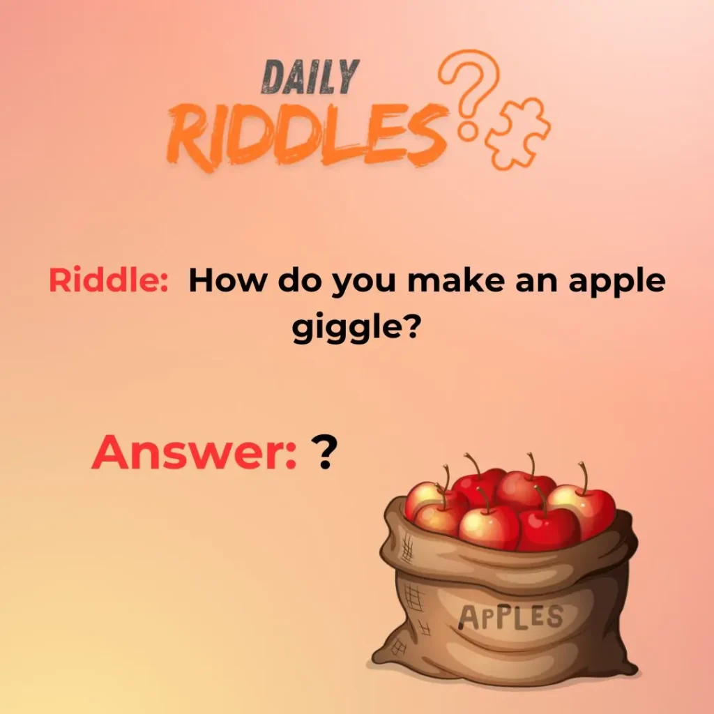 Classic Apple Riddles With Timeless Appeal