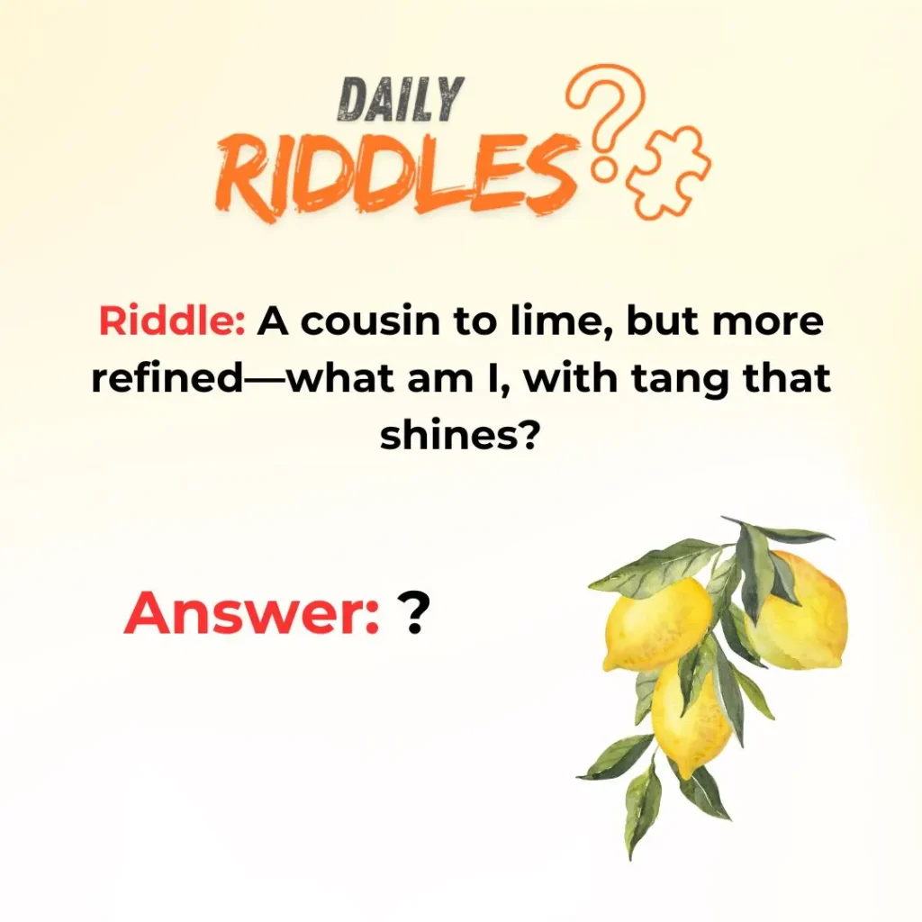 Classic Lemon Riddles