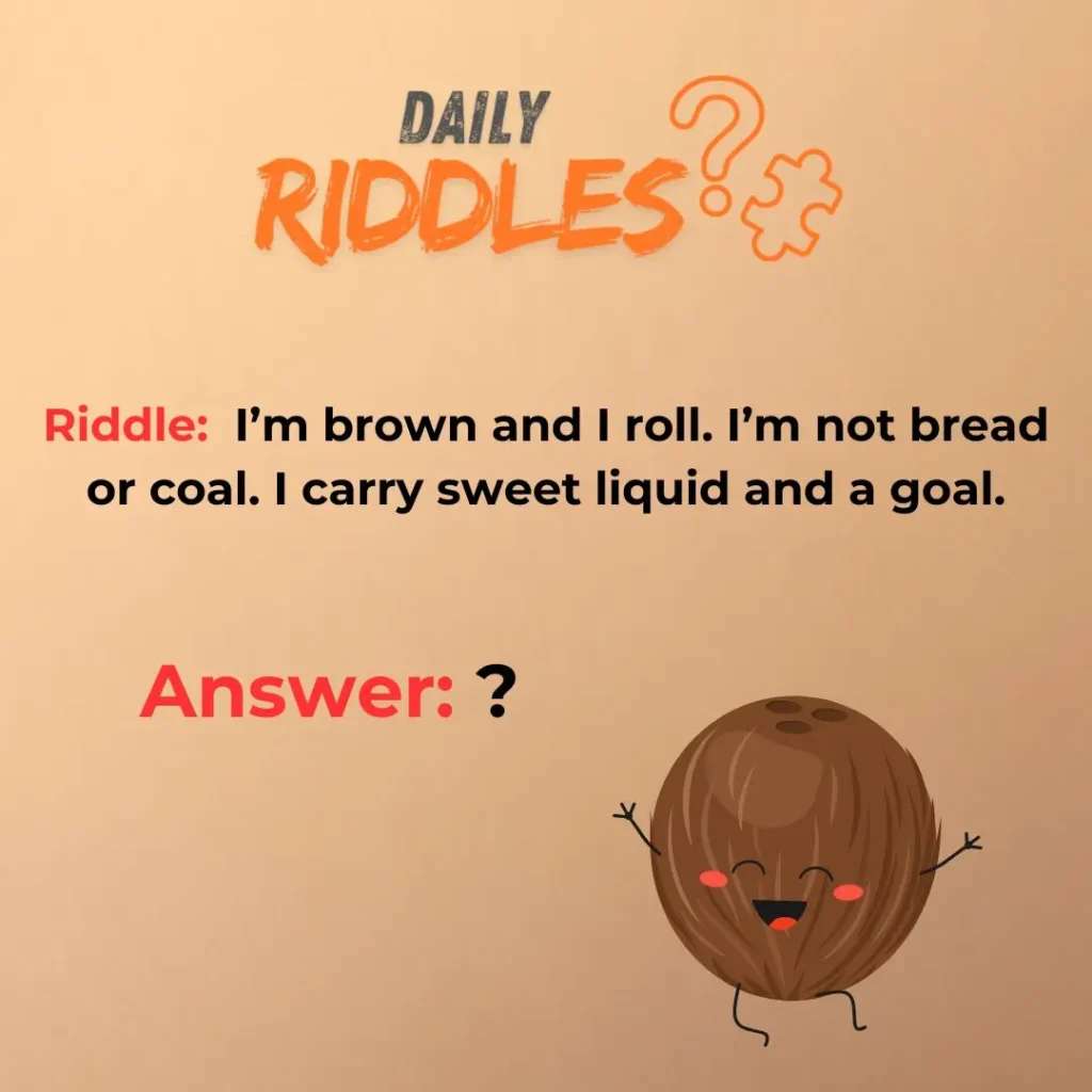 Coconut Brain Teaser Riddles With Solutions