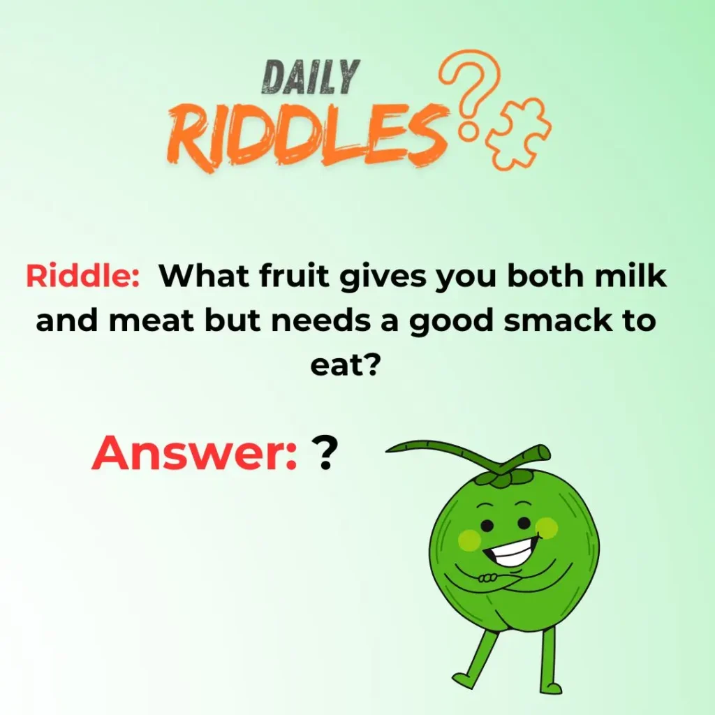 Coconut Riddles With Answers For Family Fun