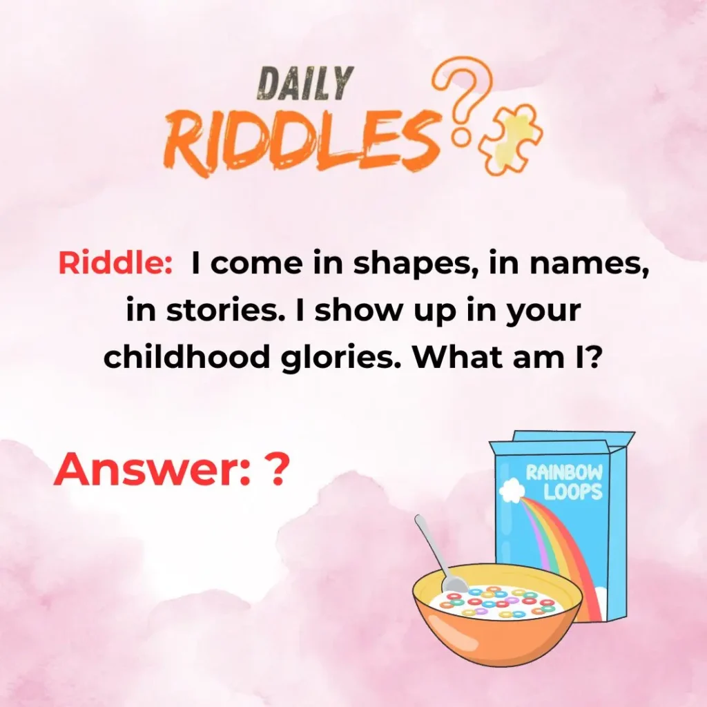 Interactive Cereal Riddles Guess The Answer