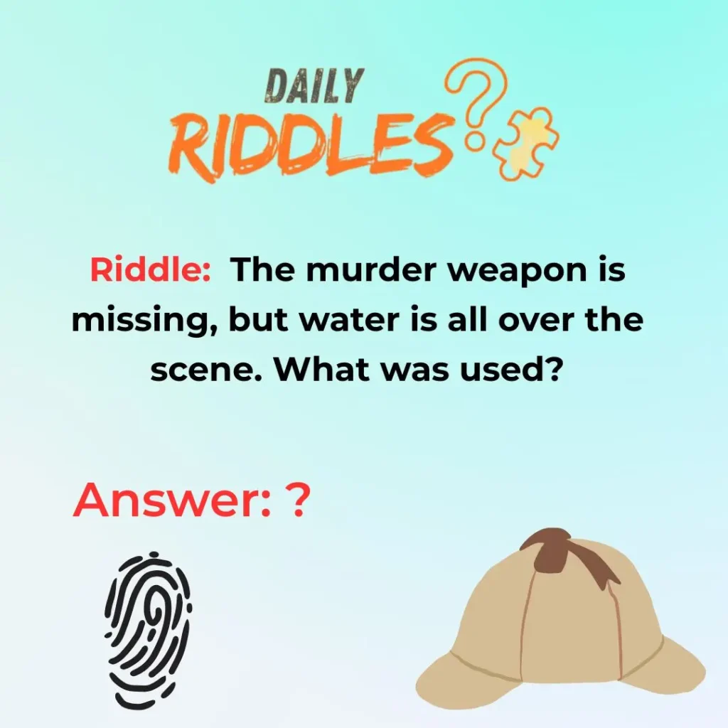 Mystery Detective Riddles Unravel Cases