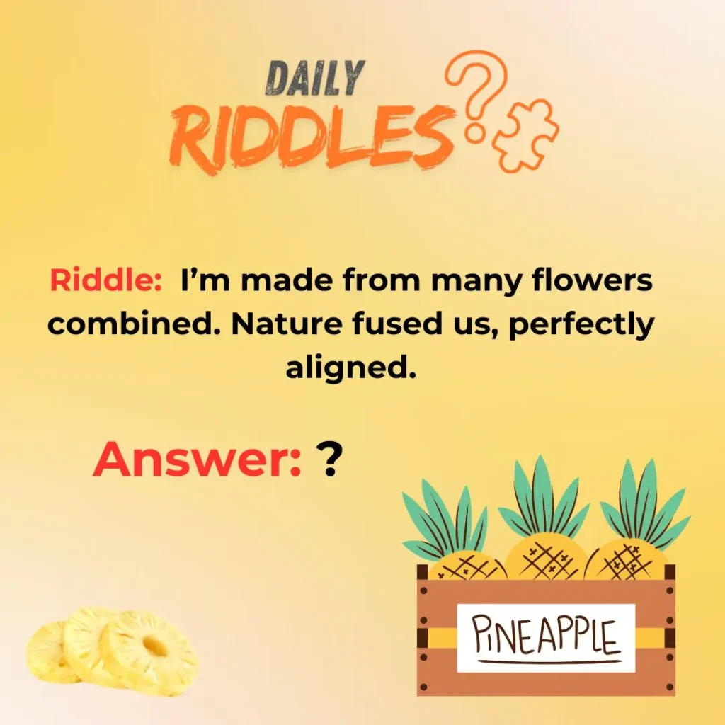Pineapple Riddles About Nature And Fun Facts