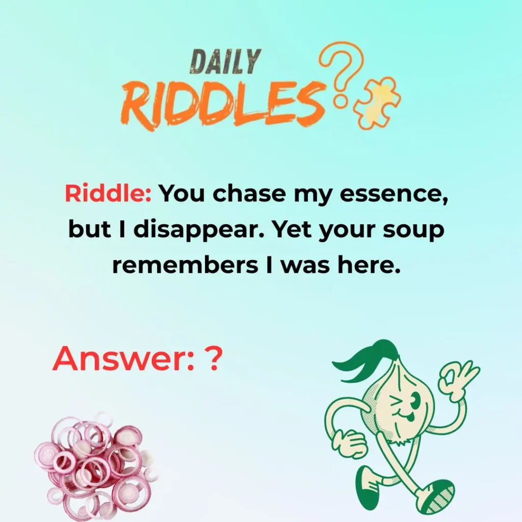 Tricky Onion Riddles