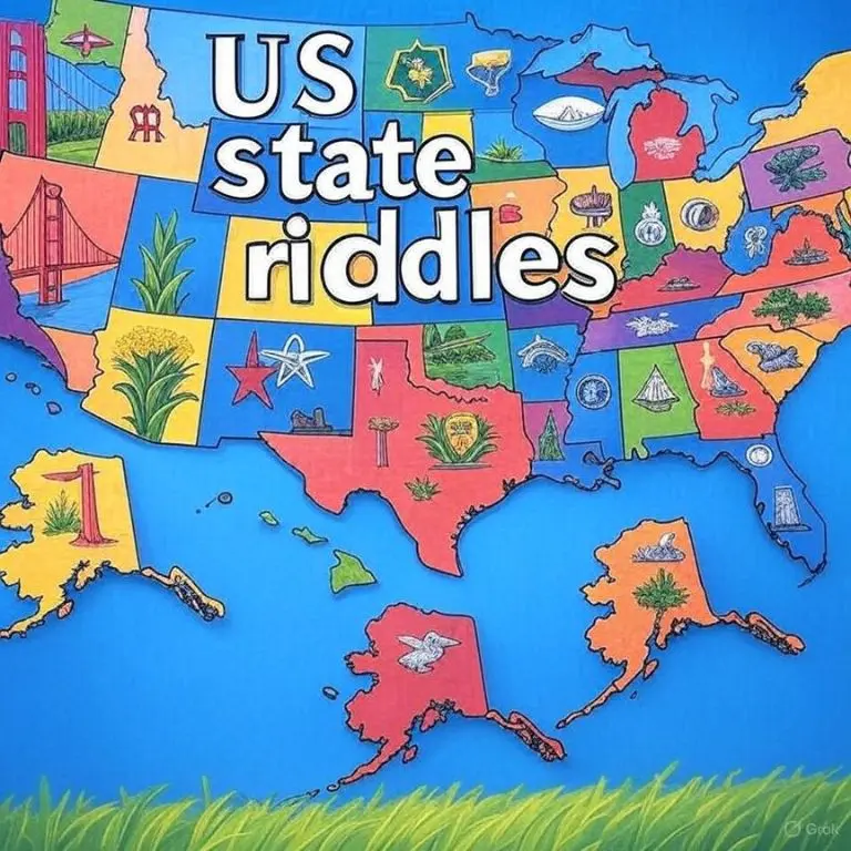 Us State Riddles