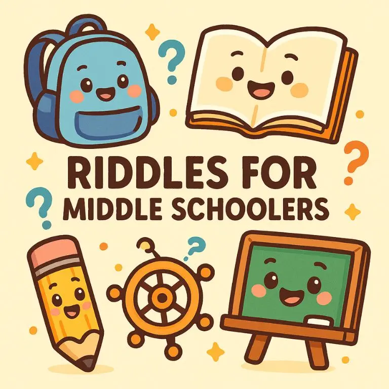 Riddles For Middle Schoolers