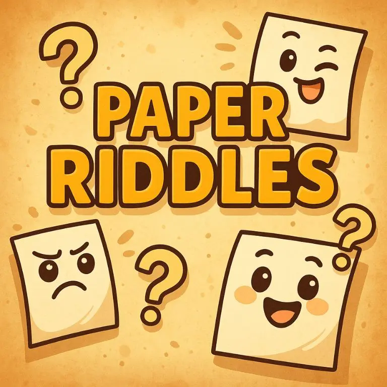 Paper Riddles