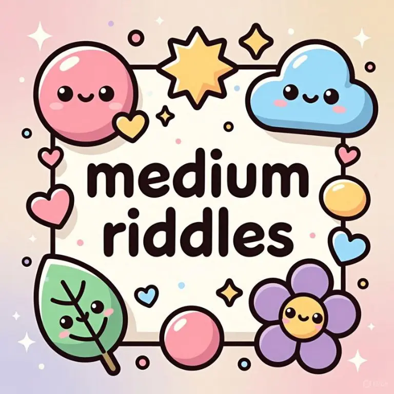 Medium Riddles