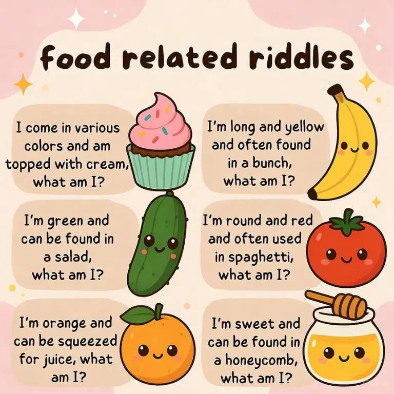 Food Related Riddles