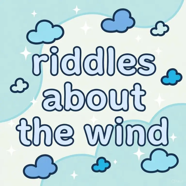 Riddles About The Wind