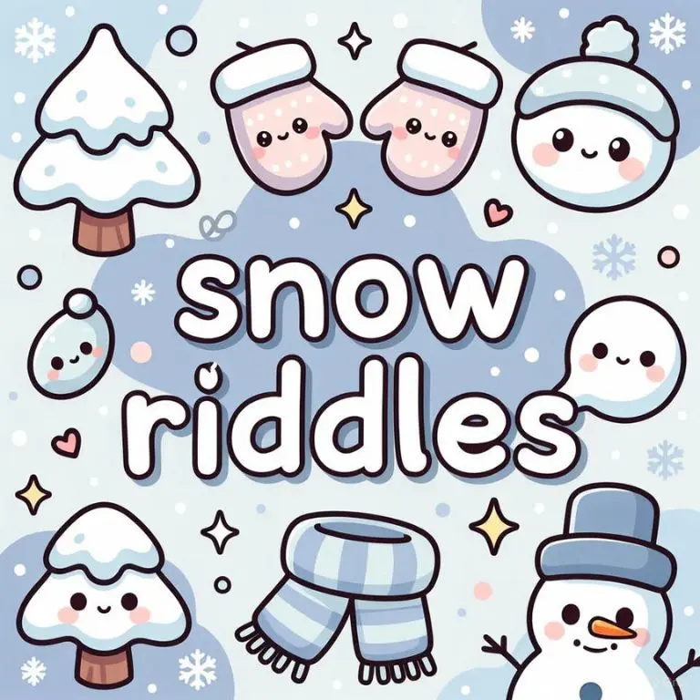 Snow Riddles