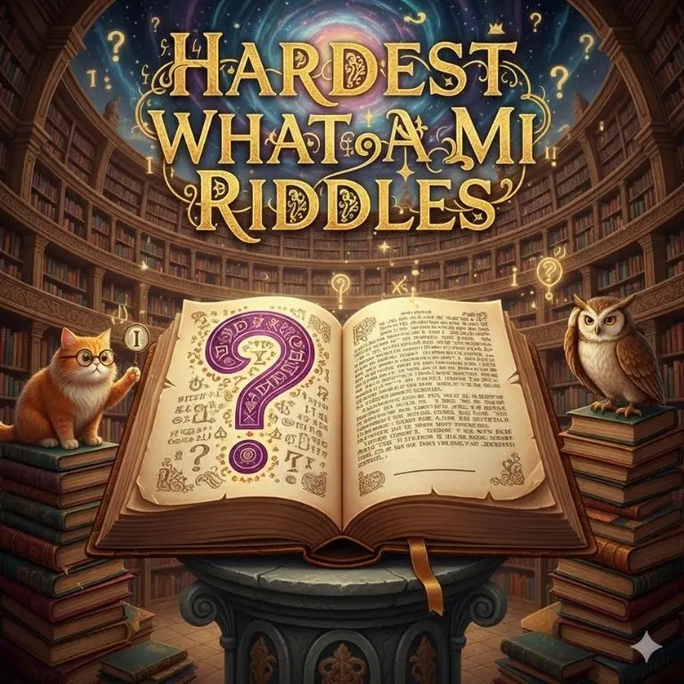 Hardest What Am I Riddles